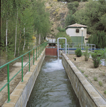 Llega de agua a la planta de agua potable